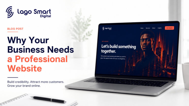 Website Design Company in Lagos, Nigeria: Why Your Business Needs a Professional Website